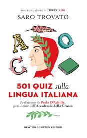 copertina 501 quiz sulla lingua italiana