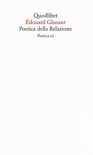 copertina Poetica della relazione. Poetica III