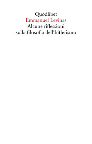 copertina Alcune riflessioni sulla filosofia dell'hitlerismo