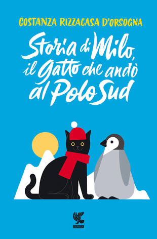 copertina Storia di Milo, il gatto che andò al Polo Sud