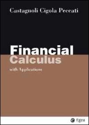 copertina Financial calculus. With applications