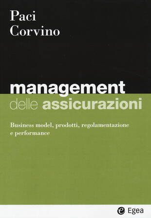 copertina Management delle assicurazioni