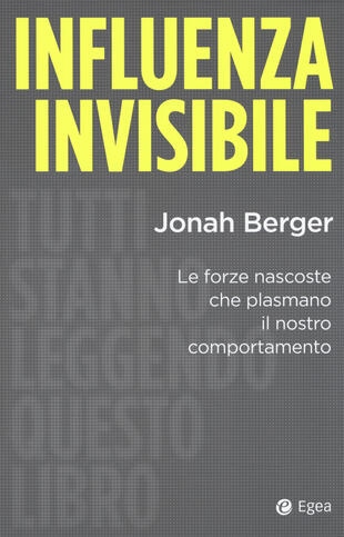 copertina Influenza invisibile. Le forze nascoste che plasmano il nostro comportamento