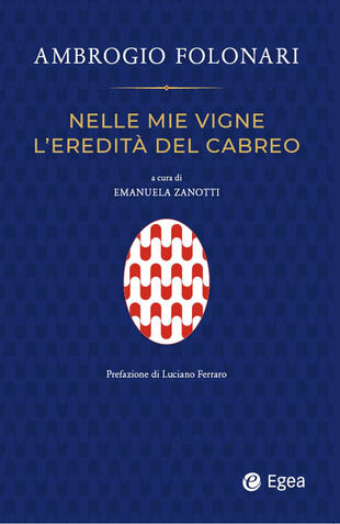 copertina Nelle mie vigne l'eredità del Cabreo