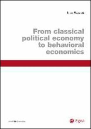 copertina From classical political economy to behavioral economics