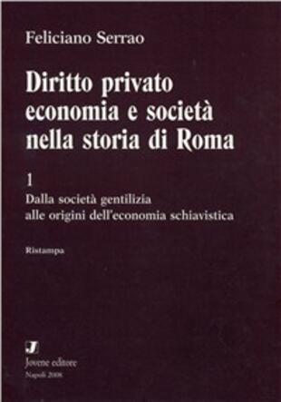 copertina Diritto privato, economia e società nella storia di Roma