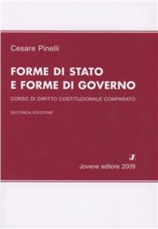 copertina Forme di stato e forme di governo. Costo di diritto costituzionale comparato