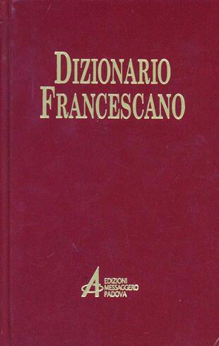 copertina Dizionario francescano