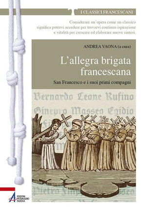 copertina L'allegra brigata francescana. San Francesco e i suoi primi compagni
