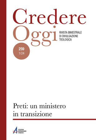 copertina Credereoggi. Vol. 259