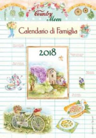 copertina Country moon. Calendario di famiglia 2018