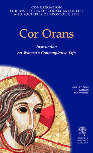 copertina Cor orans. Instruction on Women's Contemplative Life