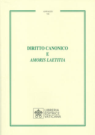 copertina Diritto canonico e «Amoris laetitia»