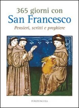 copertina 365 giorni con San Francesco. Pensieri, scritti e preghiere