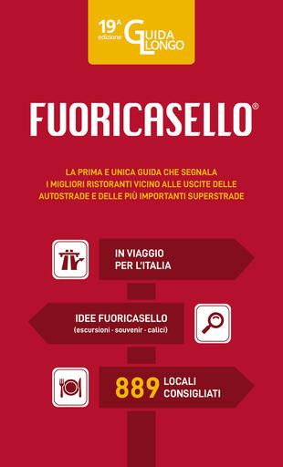 copertina Fuoricasello 2025. I migliori ristoranti vicini alle uscite delle autostrade