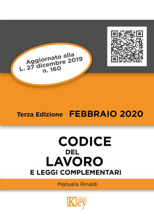 copertina Codice del lavoro e leggi complementari
