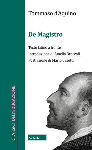 copertina De Magistro. Testo latino a fronte
