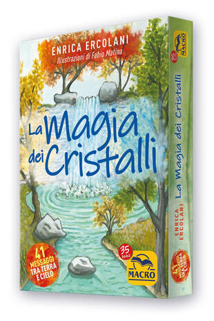 copertina La magia dei cristalli. Con 41 Carte