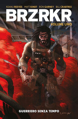 copertina Brzrkr. Vol. 1: Guerrriero senza tempo