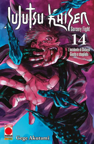 copertina Jujutsu Kaisen. Sorcery Fight. Vol. 14: L' incidente di Shibuya. Giusto o sbagliato