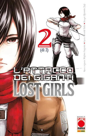 copertina L'attacco dei giganti. Lost girls. Vol. 2