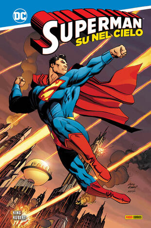 copertina Su nel cielo. Superman
