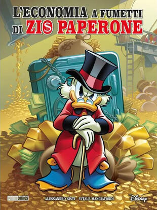 copertina L'economia a fumetti di Zio Paperone