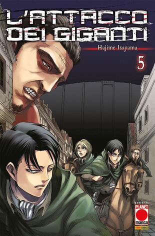 copertina L'attacco dei giganti. Vol. 5