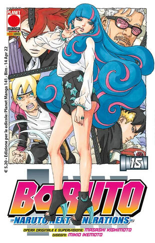 copertina Boruto. Naruto next generations. Vol. 15