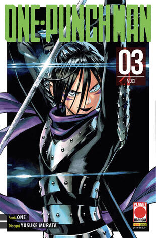 copertina One-punch man. Vol. 3: Voci