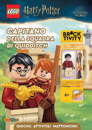 copertina Capitano della squadra di quidditch. Lego Harry Potter. Ediz. a colori. Con minifigure LEGO® di Harry Potter con la scopa volante e il boccino d'oro