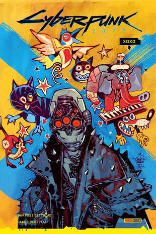 copertina Xoxo. Cyberpunk 2077