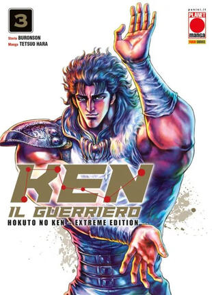 copertina Ken il guerriero. Hokuto no Ken. Extreme edition. Vol. 3