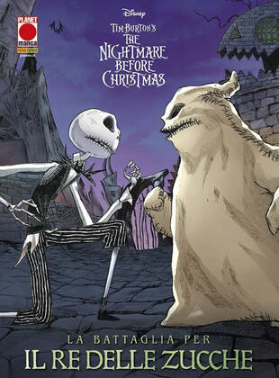 copertina La battaglia per il re delle zucche. The nightmare before Christmas