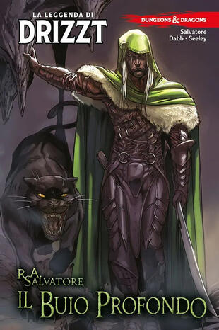 copertina Dungeons & Dragons. La leggenda di Drizzt. Vol. 1: Il buio profondo
