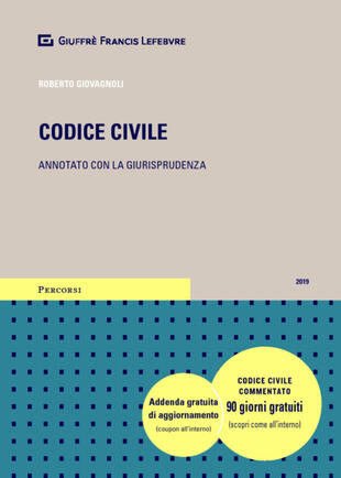 copertina Codice civile annotato con la giurisprudenza