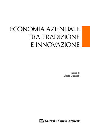 copertina Economia aziendale tra tradizione e innovazione