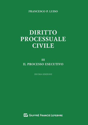 copertina Diritto processuale civile