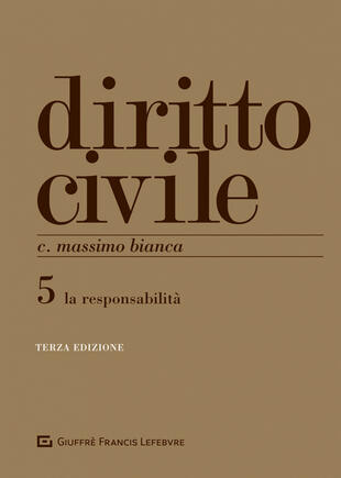 copertina Diritto civile. Vol. 5: Le responsabilità