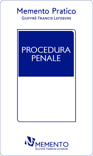 copertina Memento pratico. Procedura penale
