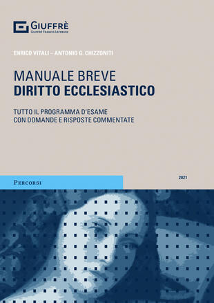 copertina Diritto ecclesiastico. Tutto il programma d'esame con domande e risposte commentate