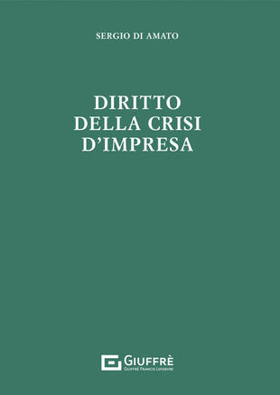 copertina Diritto della crisi d'impresa