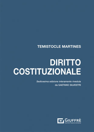 copertina Diritto costituzionale