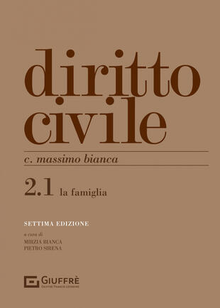 copertina Diritto civile. Vol. 2: La famiglia