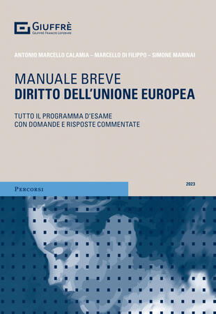 copertina Diritto dell'Unione europea. Tutto il programma d'esame con domande e risposte commentate