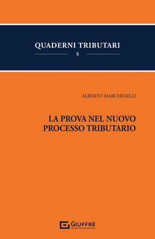 copertina La prova nel nuovo processo tributario