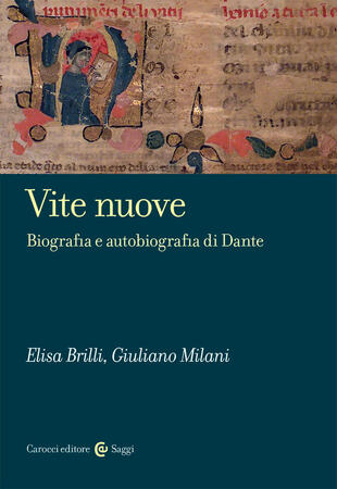copertina Vite nuove. Biografia e autobiografia di Dante