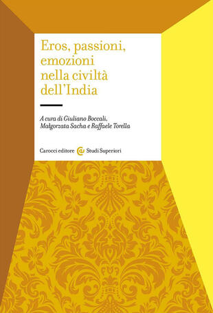 copertina Eros, passioni, emozioni nella civiltà dell'India