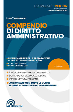 copertina Compendio di diritto amministrativo