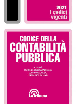 copertina Codice della contabilità pubblica